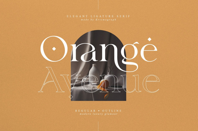 Orange Avenue Font - Befonts