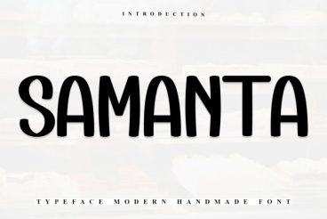 Samanta Brush Font