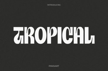 Tropical Typeface