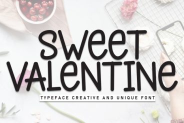 Sweet Valentine Display Font