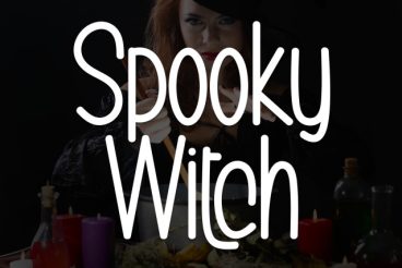 Spooky Witch Display Font