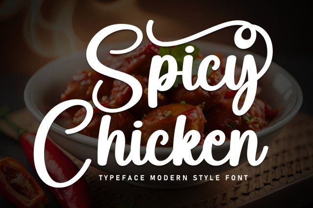 Spicy Chicken Script Font