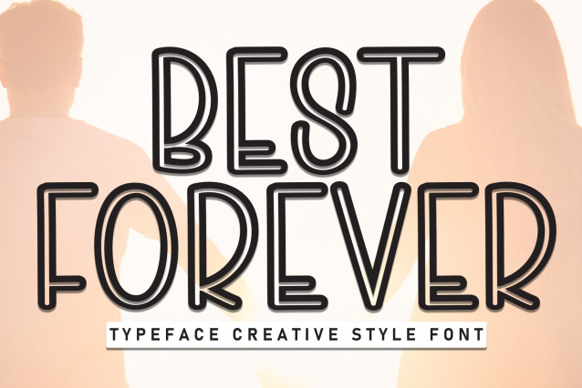 Best Forever Display Font - Befonts