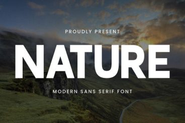 Nature Sans Serif Font
