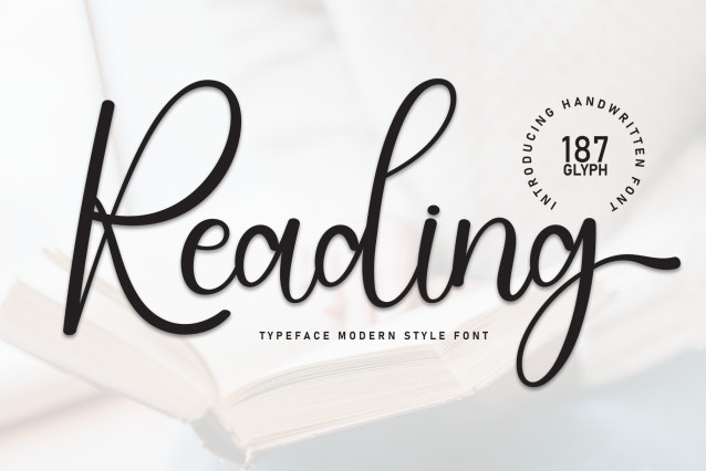 Reading Script Font - Download Free Font