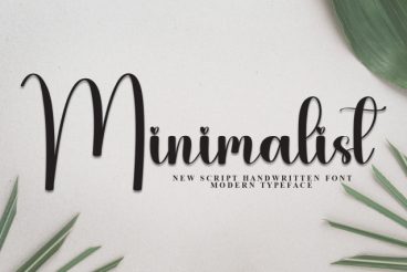 Minimalist Font