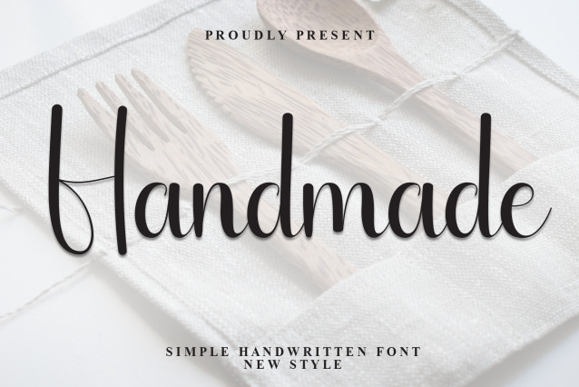 Handmade Script Font - Befonts