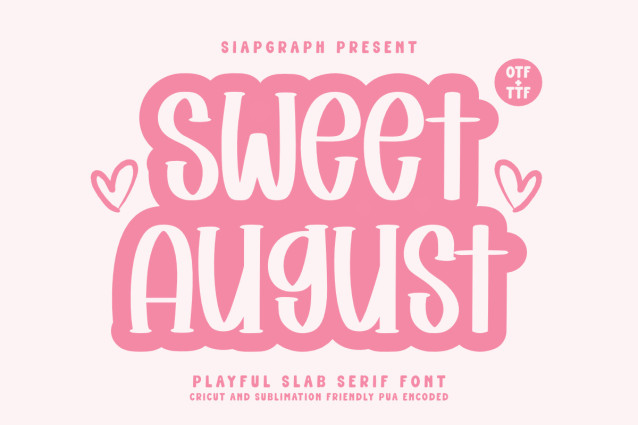 Sweet August Font - Befonts