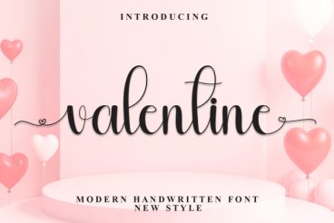 Valentine Script Font