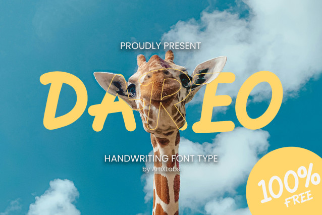 Dareo Display Font - Download Free Font