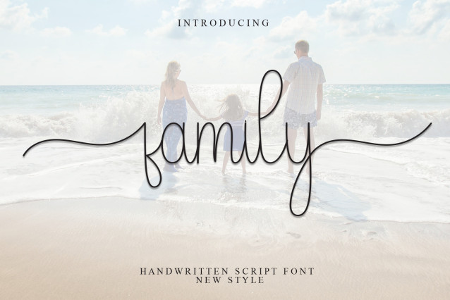 Family Script Font - Download Free Font