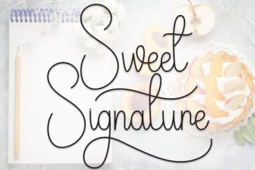 Sweet Signature Script Font