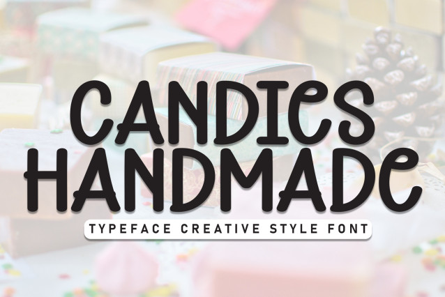 Candies Handmade Script Font - Befonts