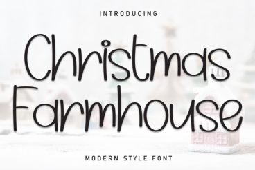 Christmas Farmhouse Script Font