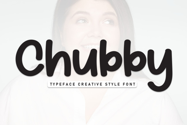 Chubby Handwritten Font - Befonts