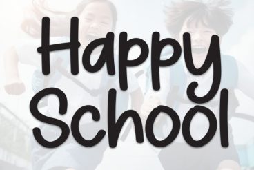 Happy School Handwritten Font