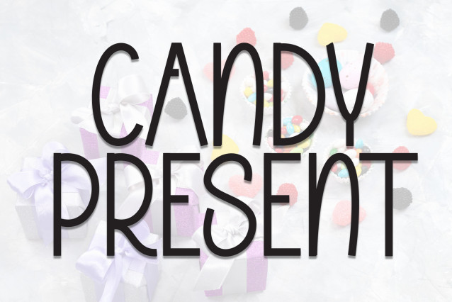 Candy Present Script Font - Befonts