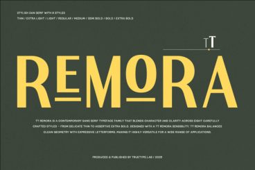 TT Remora Font Family
