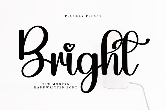 Cursive Bright Bright Handwritten Font - Befonts