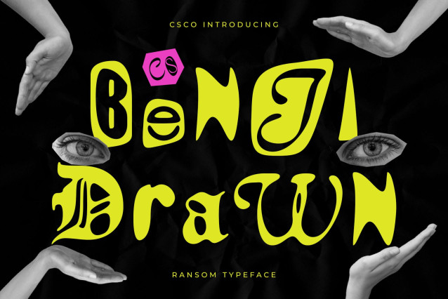 CS Benji Drawn Font - Befonts