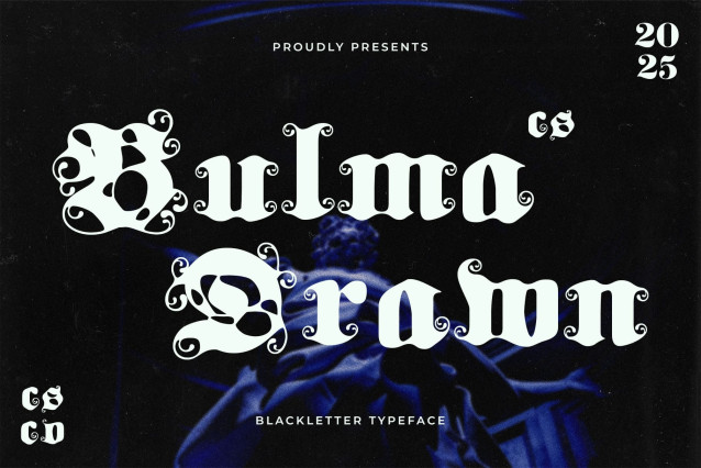 CS Bulma Drawn Font - Befonts
