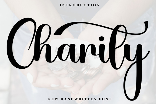 Charity Handwritten Font - Befonts
