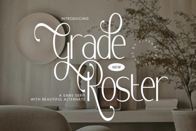 Grade Roster Font - Download Free Font