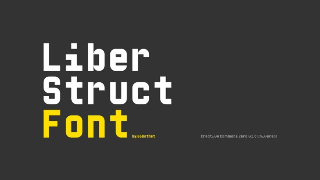 Liber Struct Font - Befonts