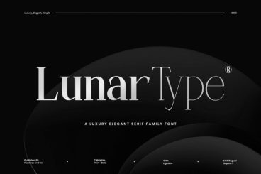 Lunar Type Font