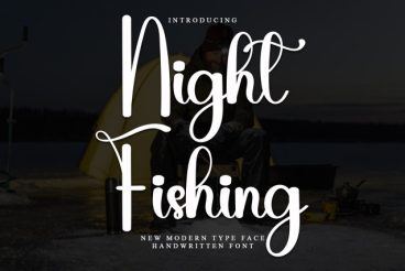 Night Fishing Script Font