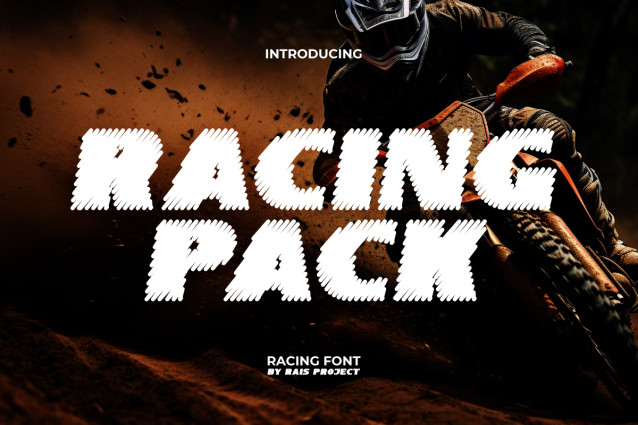 Racing Pack Font - Befonts