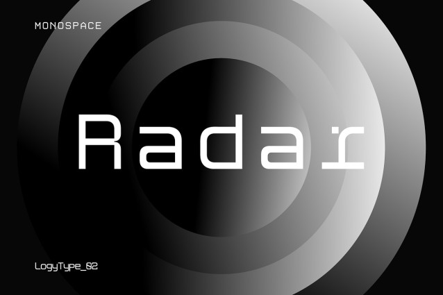 Radar Monospace Font - Befonts