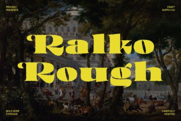 Ralko Rough Font