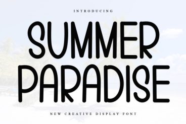Summer Paradise Script Font