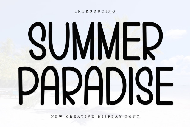Summer Paradise Script Font - Befonts