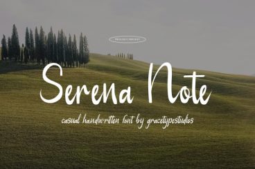 Serena Note Font