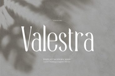 Valestra Display Modern Serif