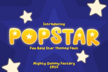 Popstar Display Font