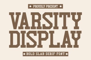 Varsity Display Font