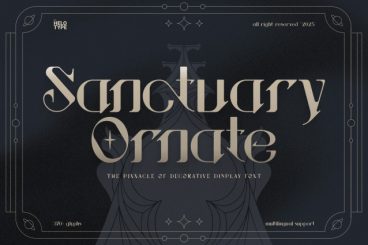 Sanctuary Ornate Font