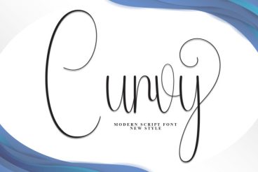 Curvy Handwritten Font