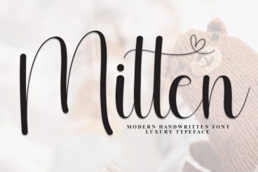 Mitten Handwritten Font