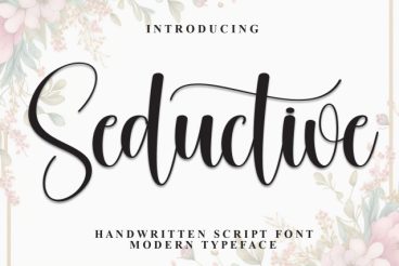 Seductive Calligraphy Font