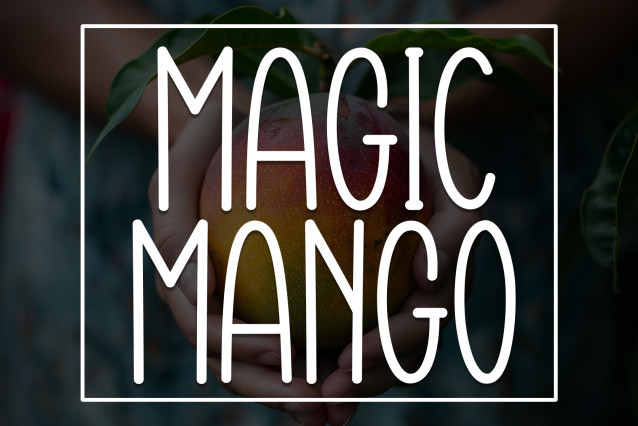 Hand Writing Mango Magic Mango Handwritten Font - Befonts