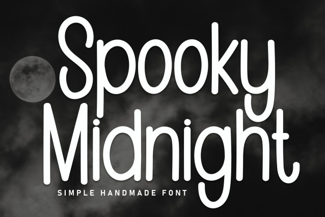 Midnight Spooky Script Font - Befonts