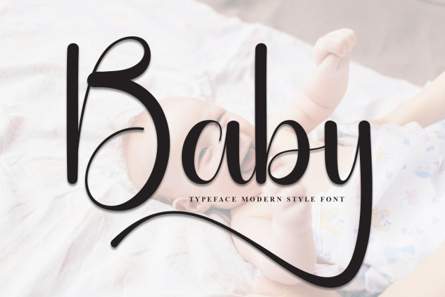 Baby Script Handwritten Font - Befonts