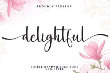 Delightful Script Handwritten Font