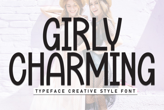 Girly Charming Script Font - Befonts