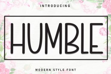 Humble Handwritten Font
