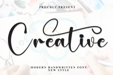 Creative Script Handwritten Font